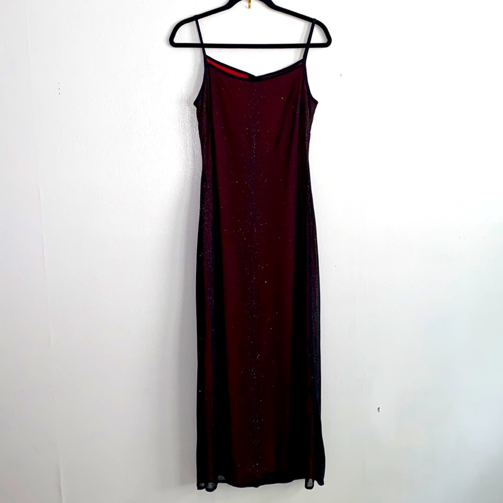 90s-00s mesh dress
